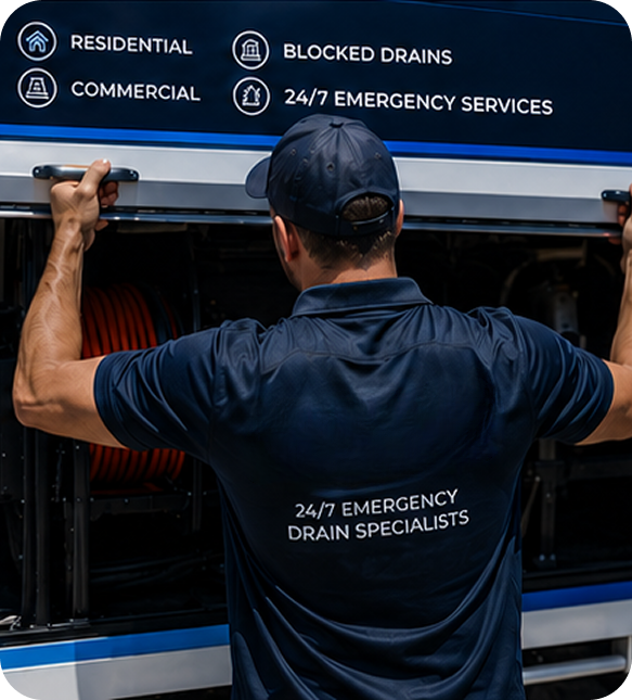 Licensed blocked drain plumber servicing a Point Piper home